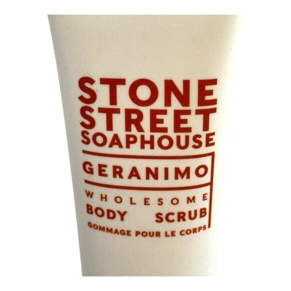 Stone Street Soaphouse Geranimo Wholesome Body Scrub 3.38oz / 100ml - Picture 3 of 4